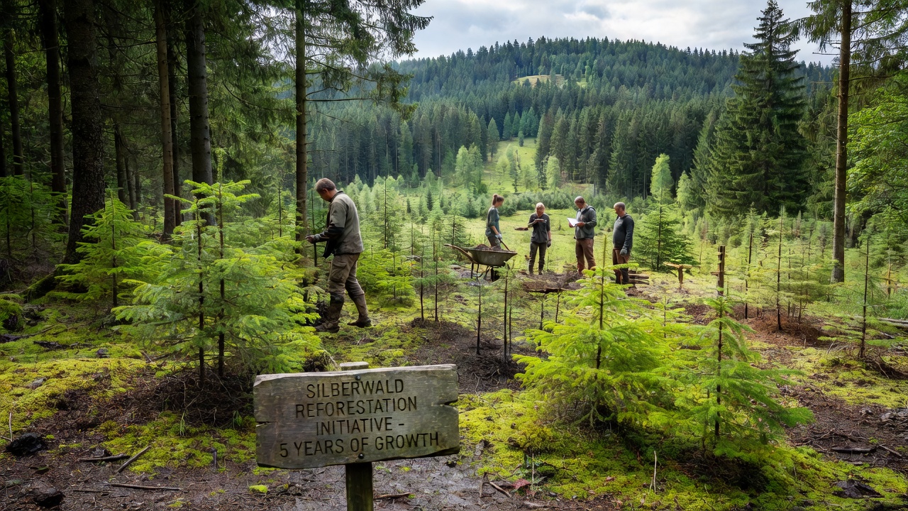 Reforestation Project Expands Silberwald Tree Cover